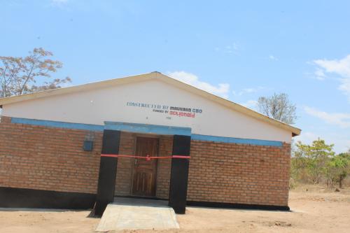 Mibanga girls hostel that was officially handed over in November, 2020