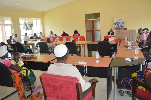 Stakeholders witnessing the handover ceremony in Machinga