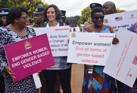 International Women's Day in Malawi - high level delegation