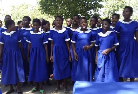 Some of the AGYW Club members in Chikwawa