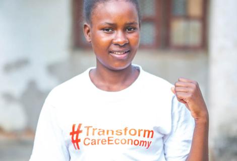 Eneless Hudson, one of the empowered women under Economic Justice Campaign