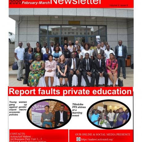 ActionAid Malawi Feb-March newsletter