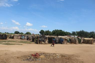 Nthole camp in Nsanje. This situation is equally hopeless here